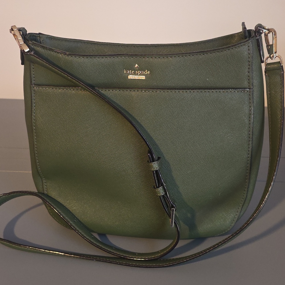 KATE SPADE NEW YORK Cameron Street Robin Spruce Green Crossbody Bag